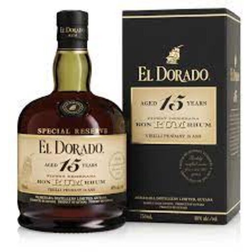 El Dorado 15 Year Old Rum 750ml