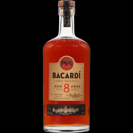 Bacardi Ron Anos 8 Year Rum 1L